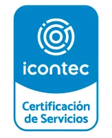 Sello ICONTEC Certificación de Servicios