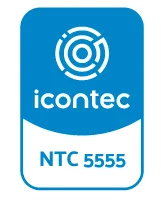 Sello ICONTEC NTC 5555