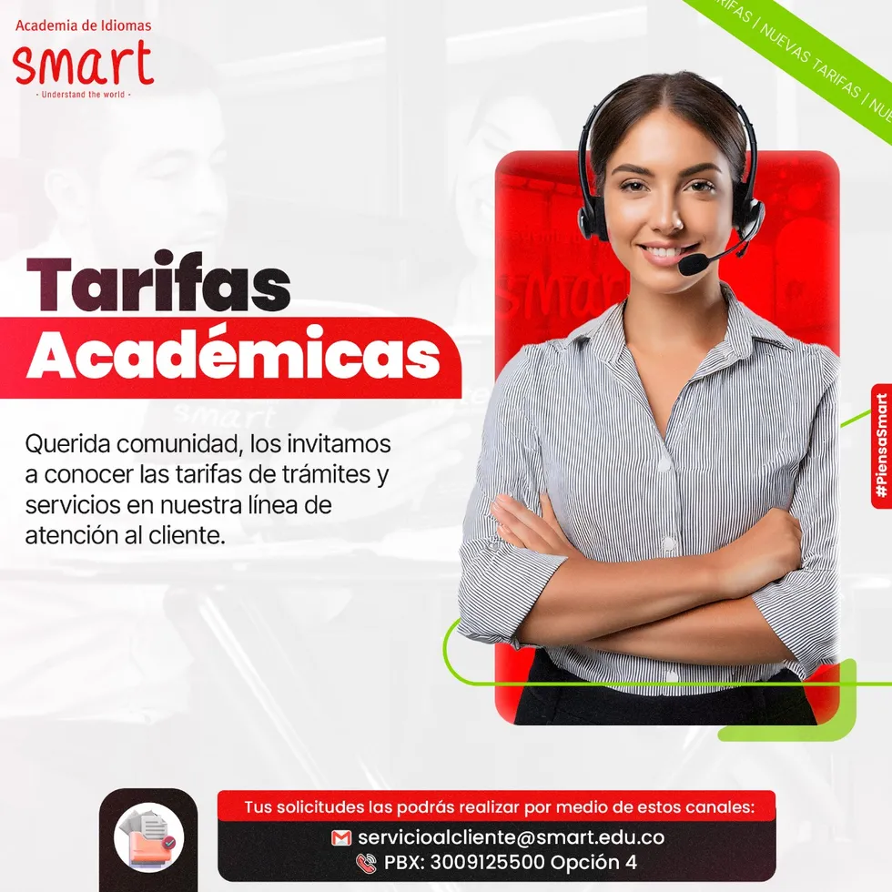 Tarifas académicas